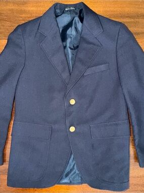 Children's Navy Blazer with Gold Buttons size 13